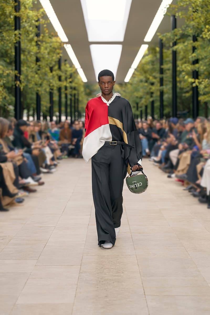 celine Handbags Michael Rider pfw monogram triomphe 2026 spring summer