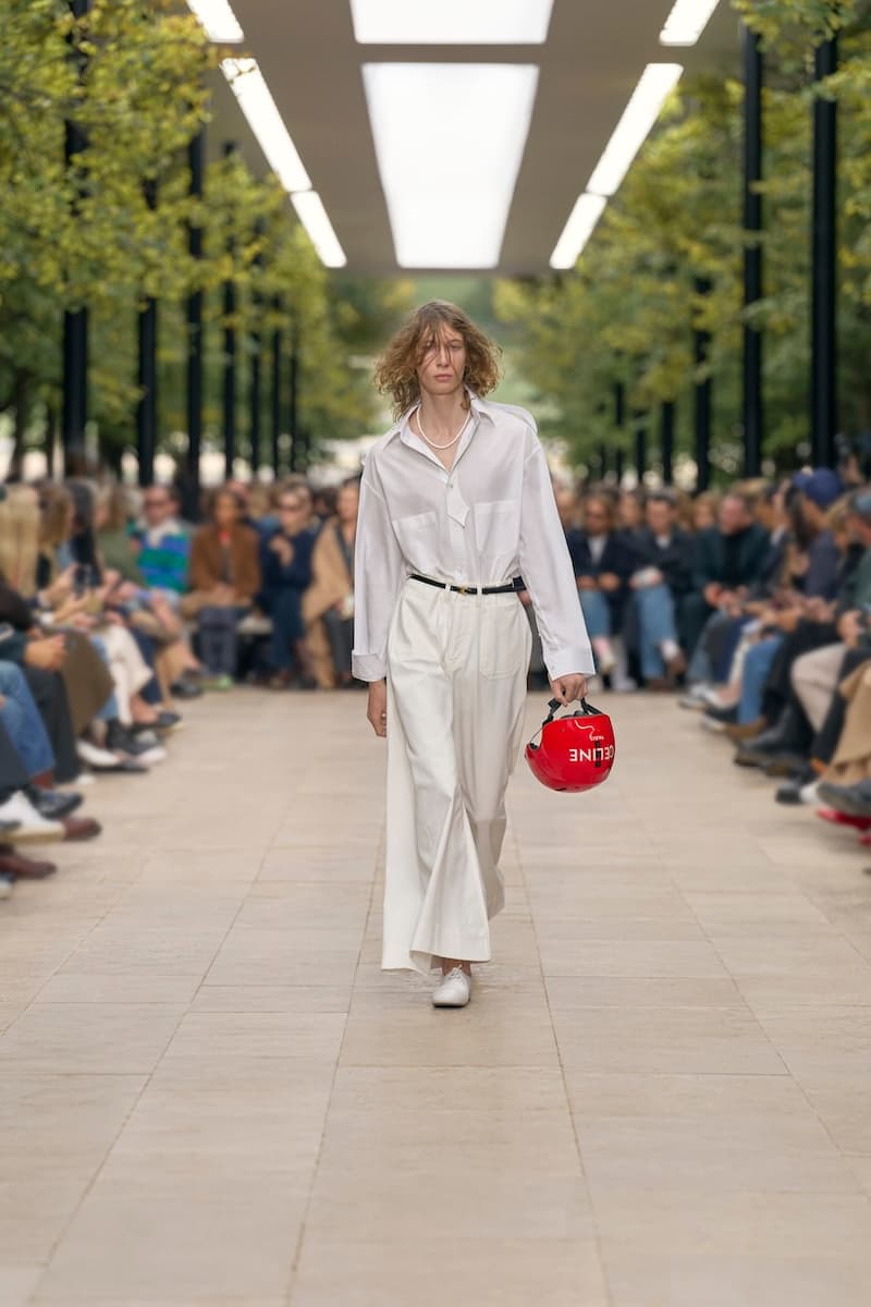 celine Handbags Michael Rider pfw monogram triomphe 2026 spring summer