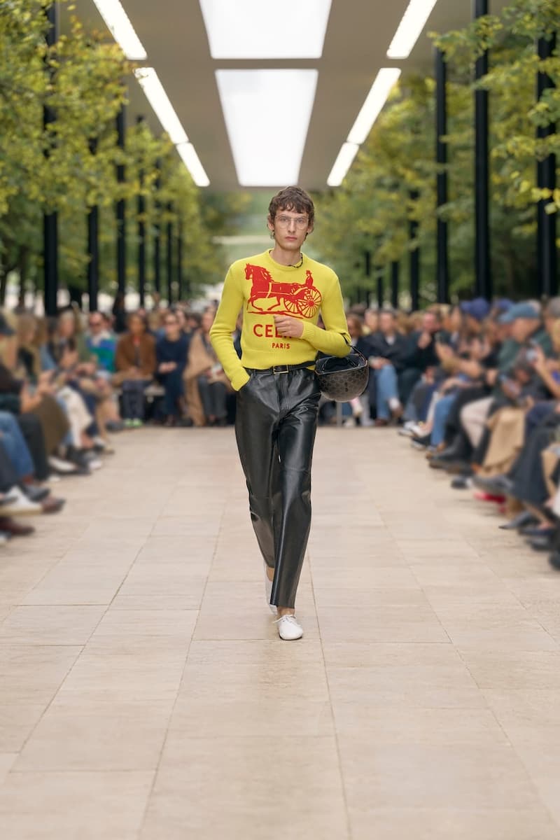celine Handbags Michael Rider pfw monogram triomphe 2026 spring summer