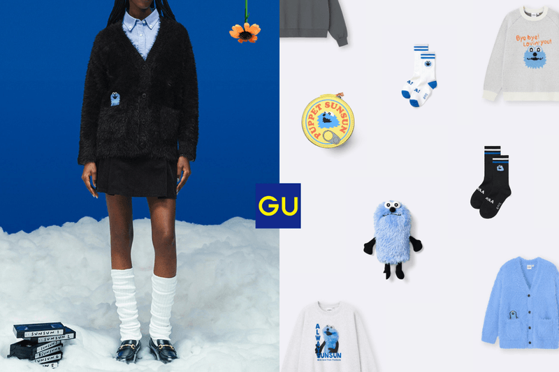 日本人氣飆高的療癒角色：GU x PUPPET SUNSUN 驚喜聯名，全品項＋開賣日一次看！
