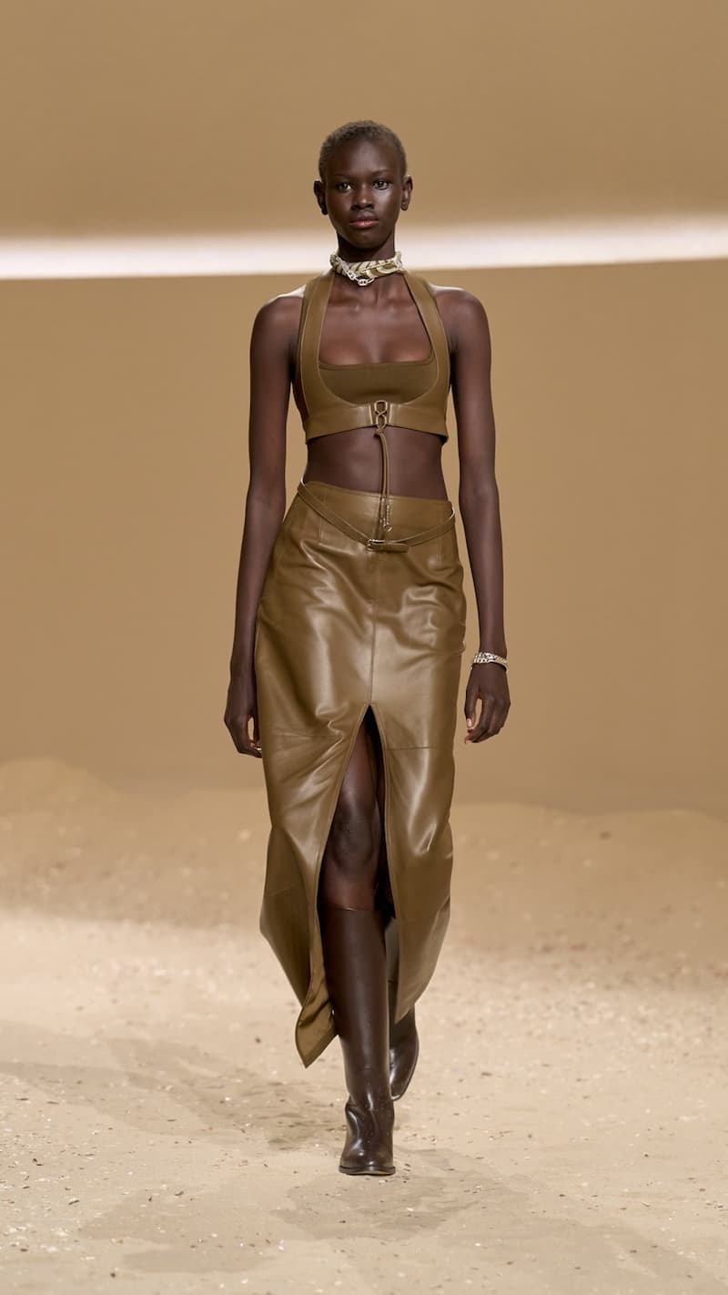 Hermès scarf tips 2026 spring summer pfw how to