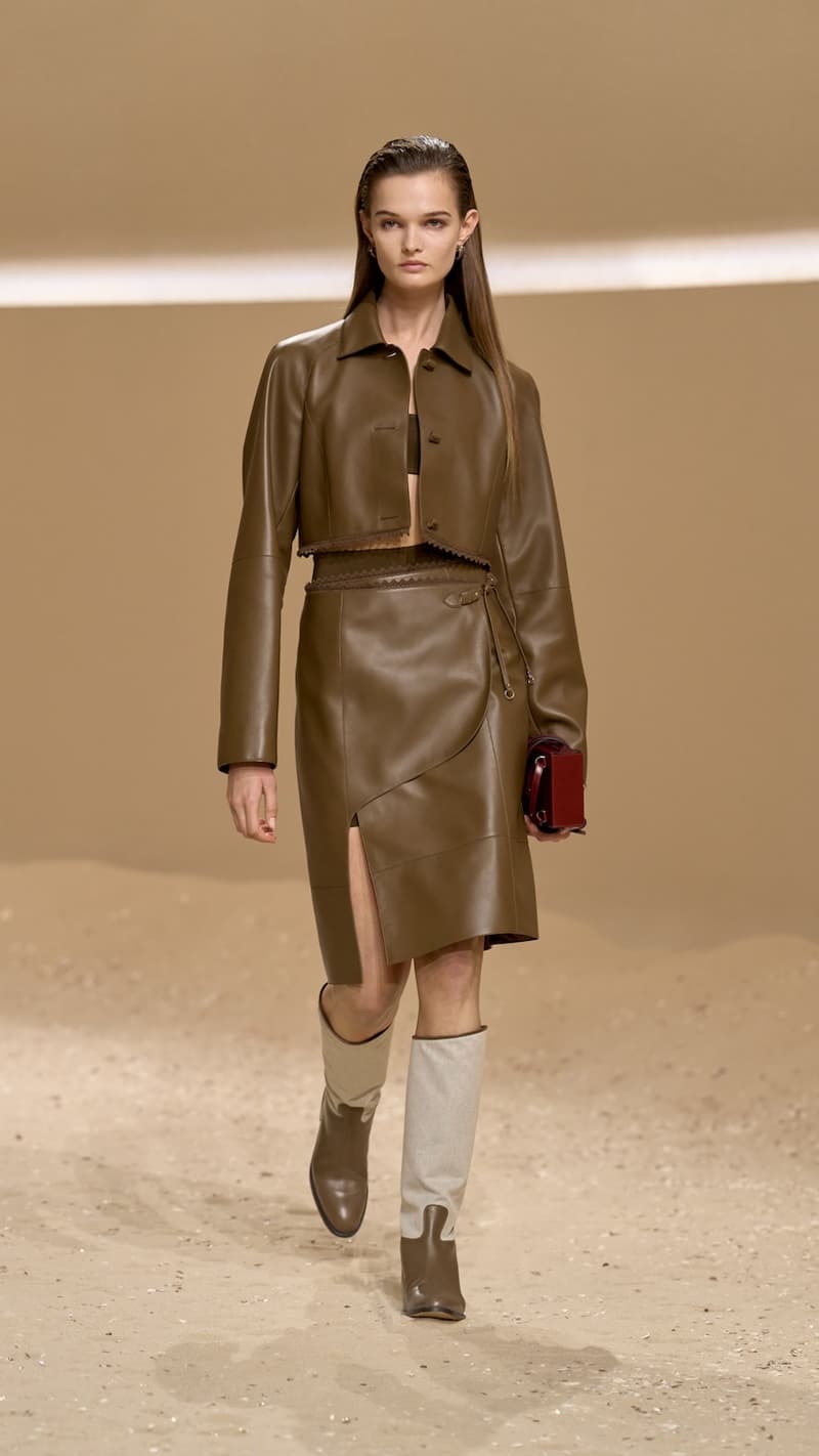 Hermès scarf tips 2026 spring summer pfw how to