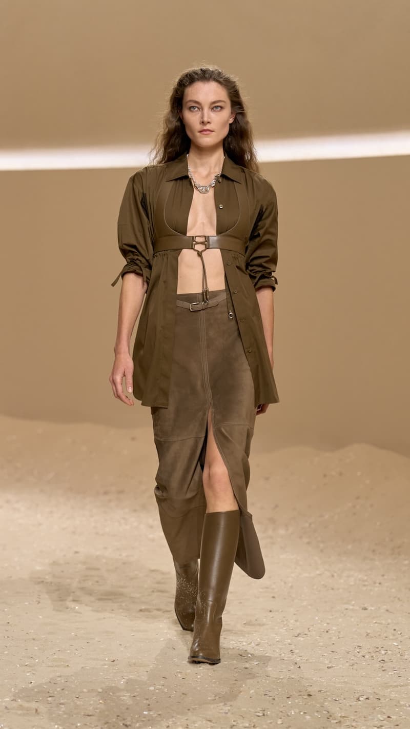 Hermès scarf tips 2026 spring summer pfw how to