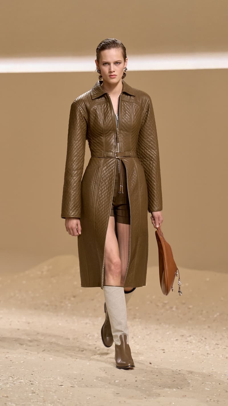 Hermès scarf tips 2026 spring summer pfw how to