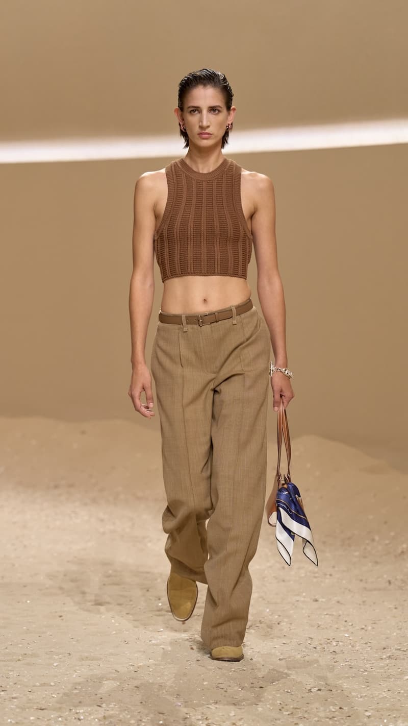 Hermès scarf tips 2026 spring summer pfw how to