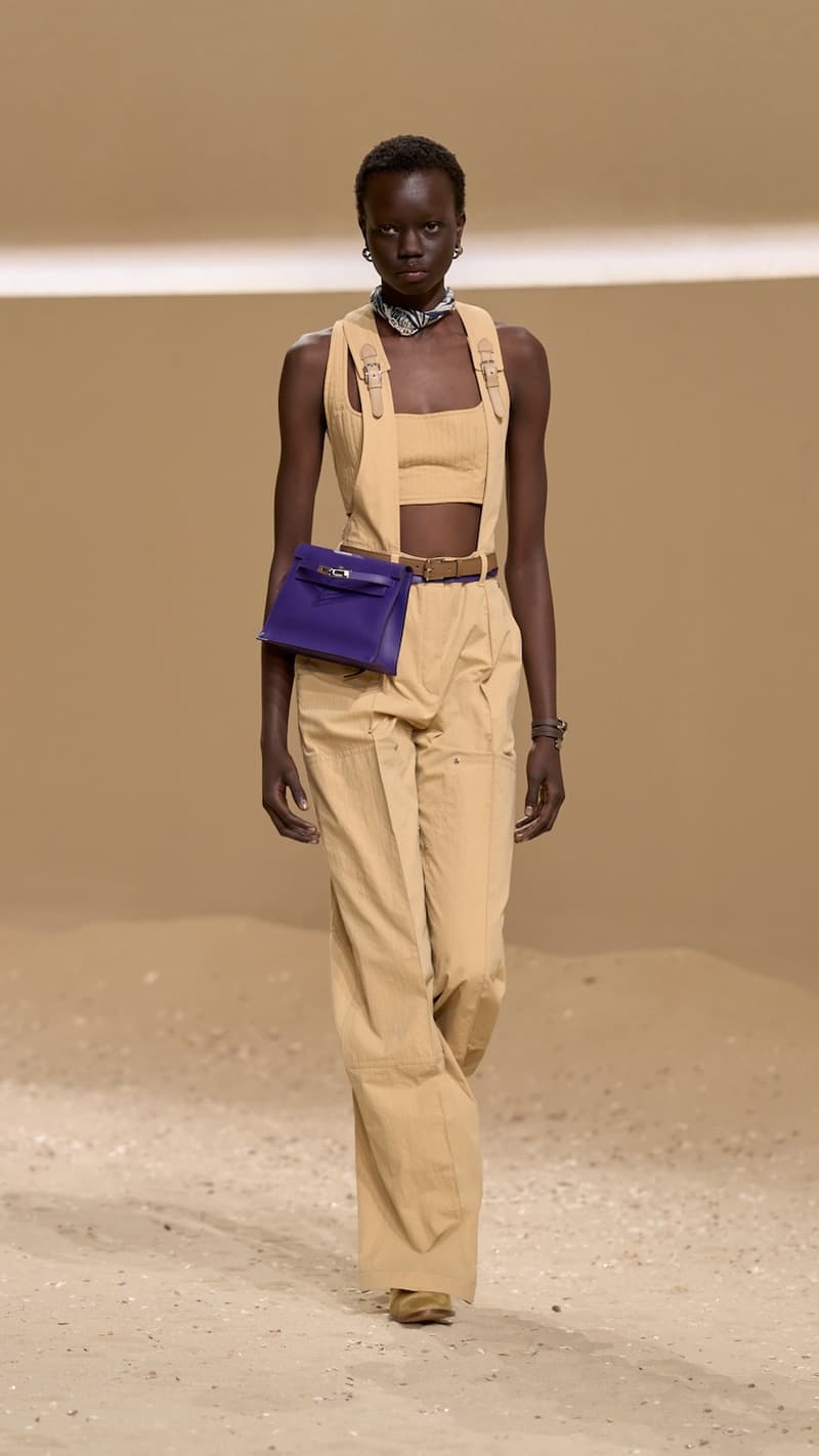 Hermès scarf tips 2026 spring summer pfw how to