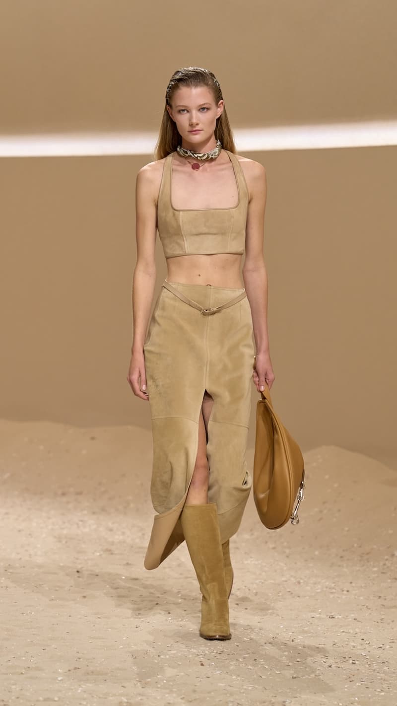 Hermès scarf tips 2026 spring summer pfw how to