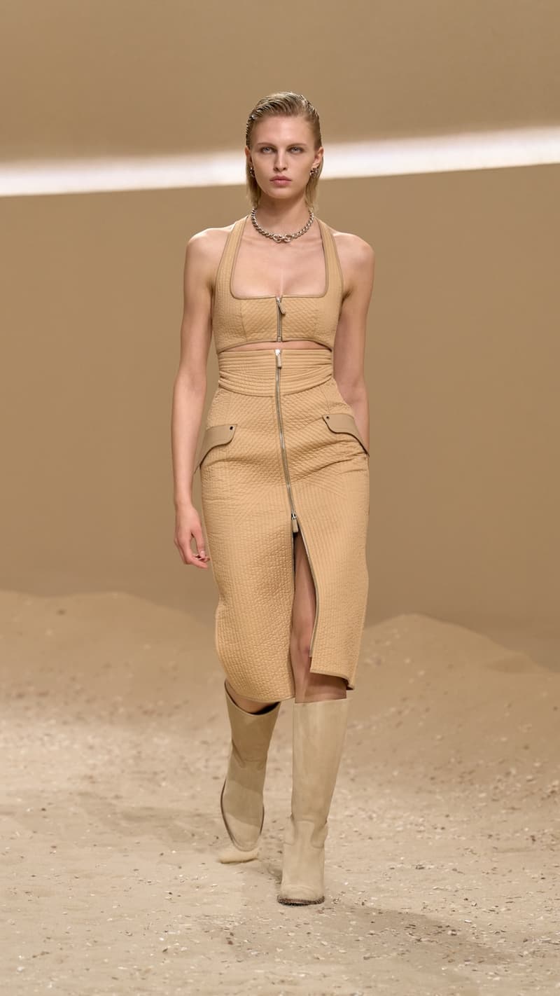 Hermès scarf tips 2026 spring summer pfw how to