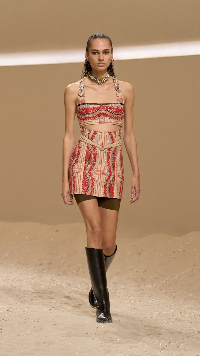 Hermès scarf tips 2026 spring summer pfw how to