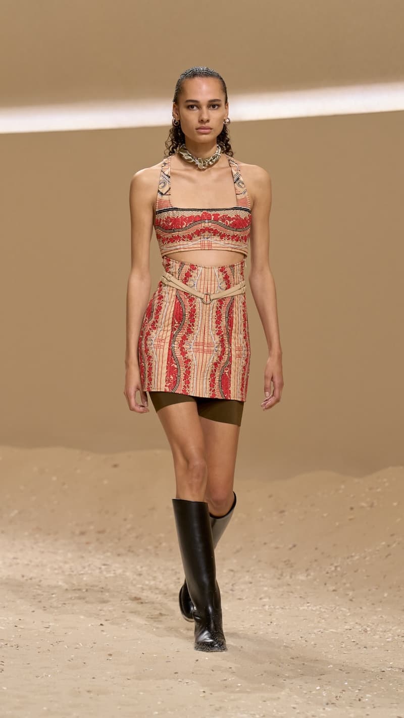Hermès scarf tips 2026 spring summer pfw how to