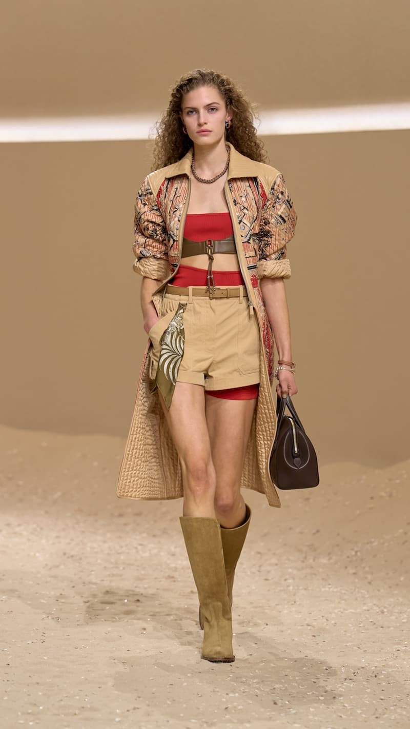 Hermès scarf tips 2026 spring summer pfw how to