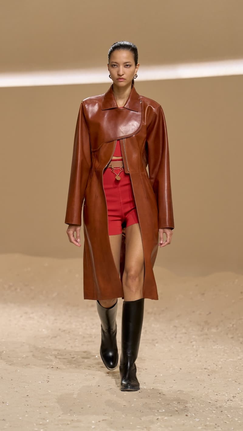 Hermès scarf tips 2026 spring summer pfw how to