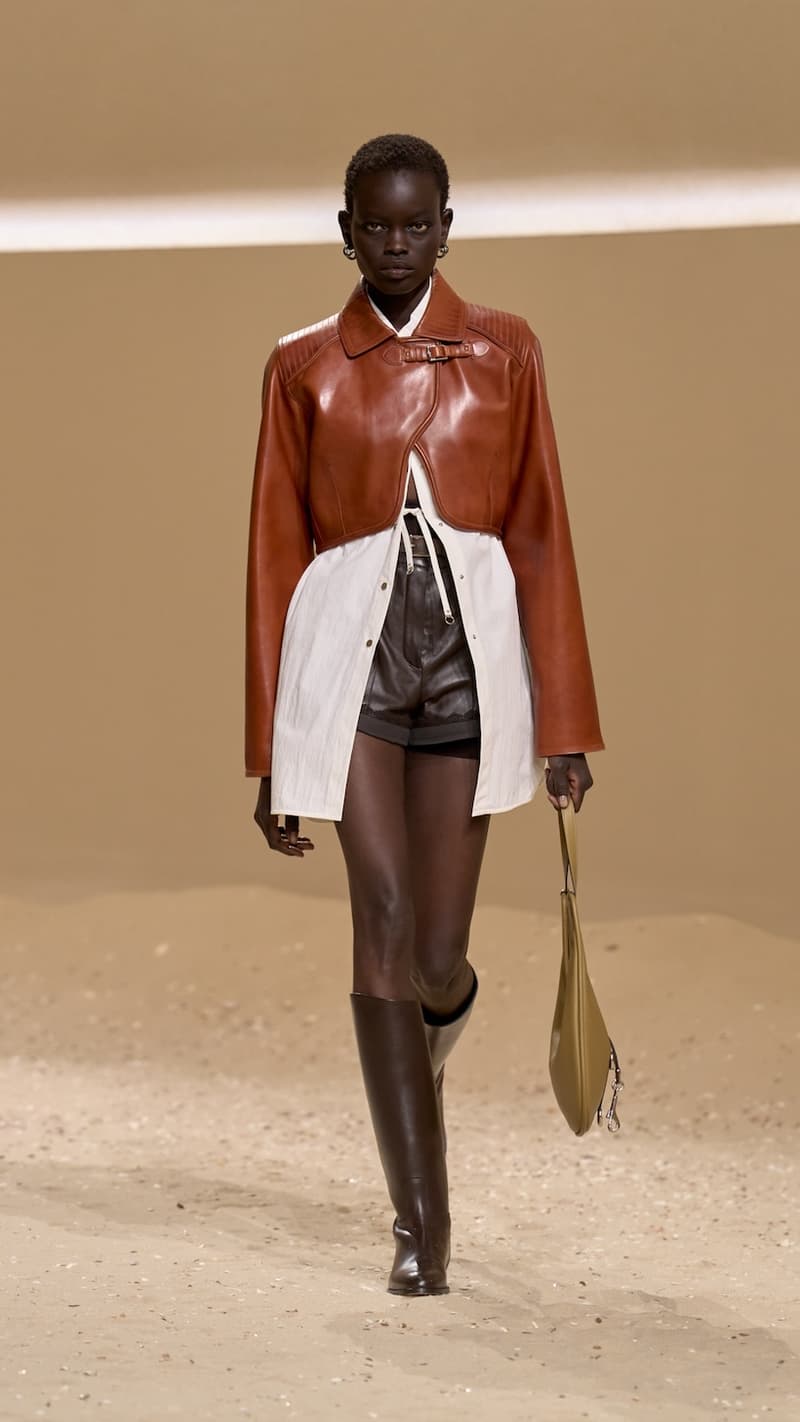 Hermès scarf tips 2026 spring summer pfw how to