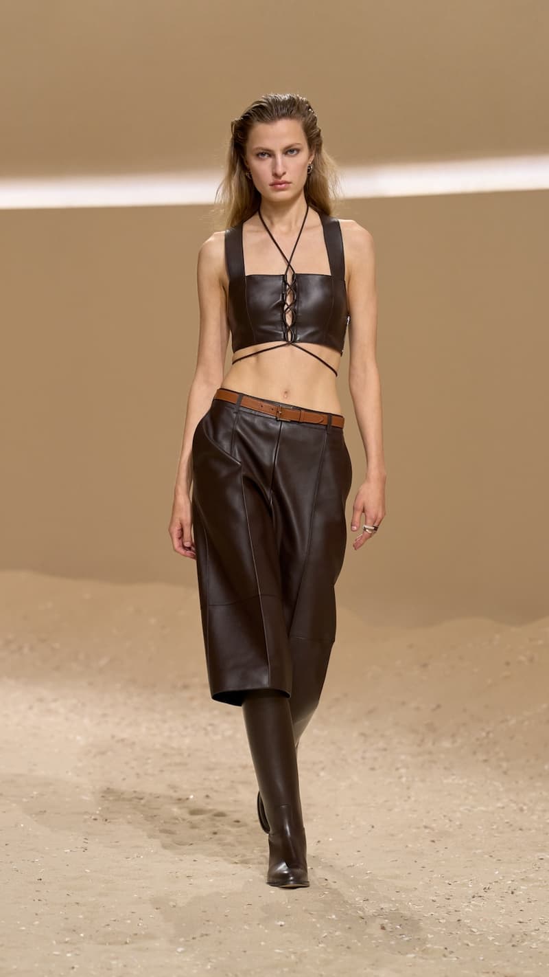 Hermès scarf tips 2026 spring summer pfw how to