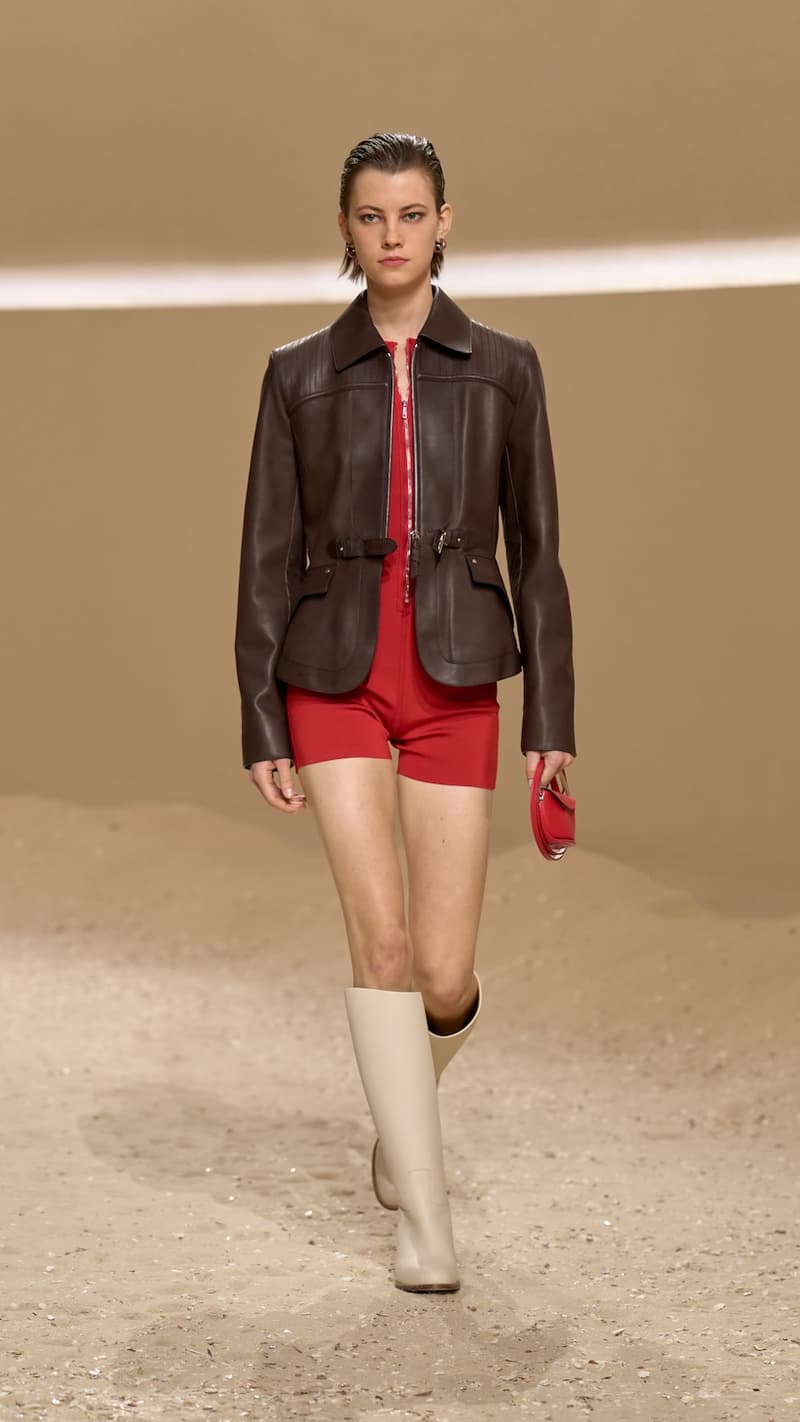 Hermès scarf tips 2026 spring summer pfw how to
