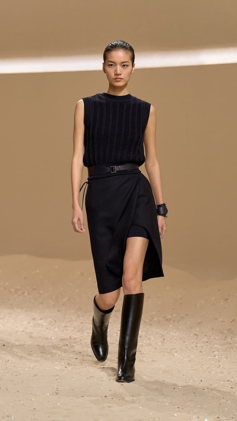 Hermès scarf tips 2026 spring summer pfw how to