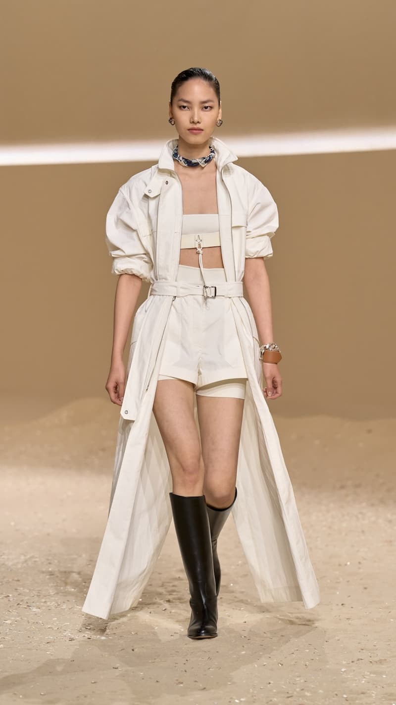 Hermès scarf tips 2026 spring summer pfw how to