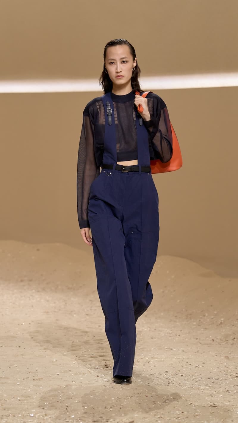 Hermès scarf tips 2026 spring summer pfw how to