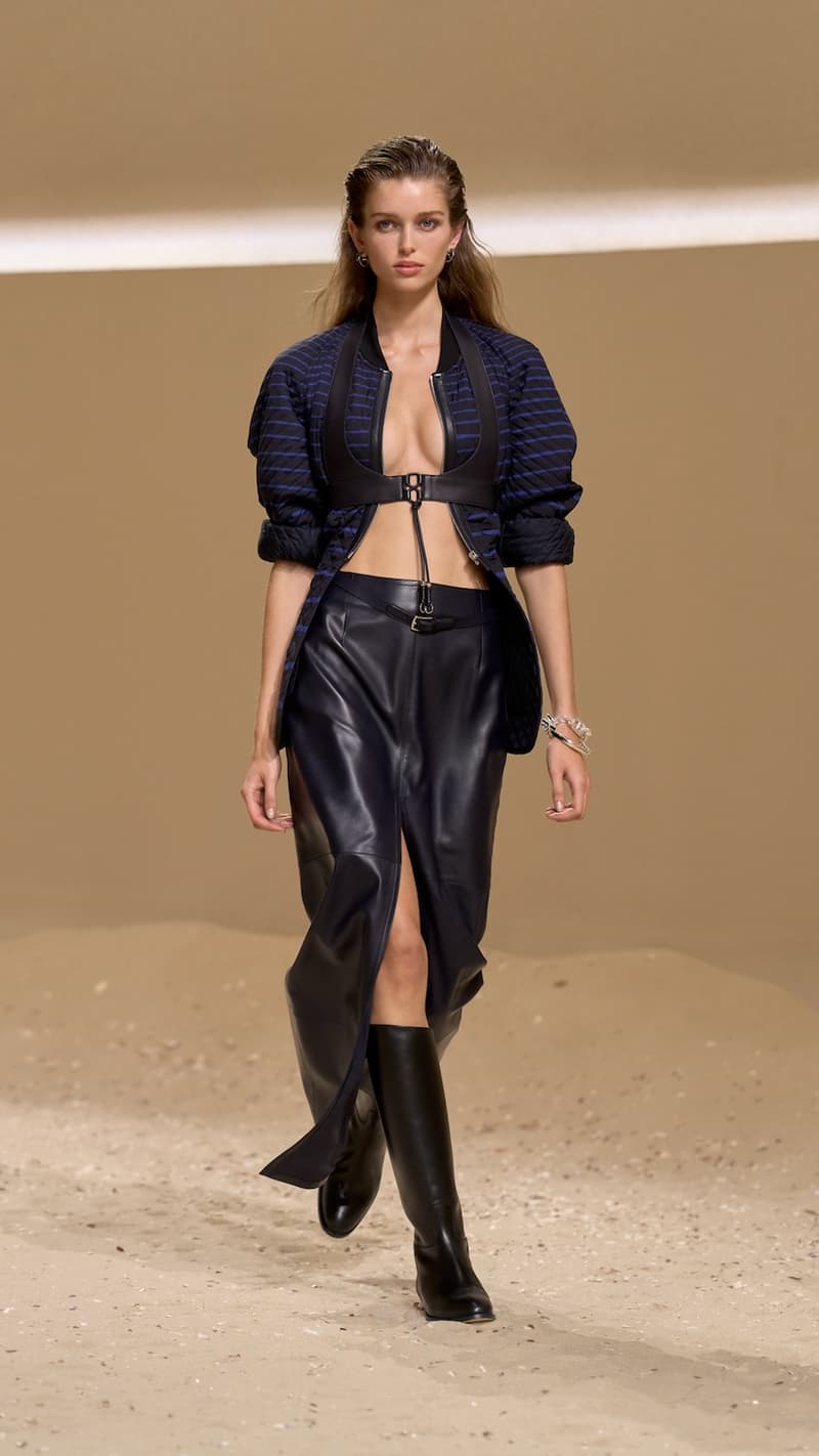 Hermès scarf tips 2026 spring summer pfw how to