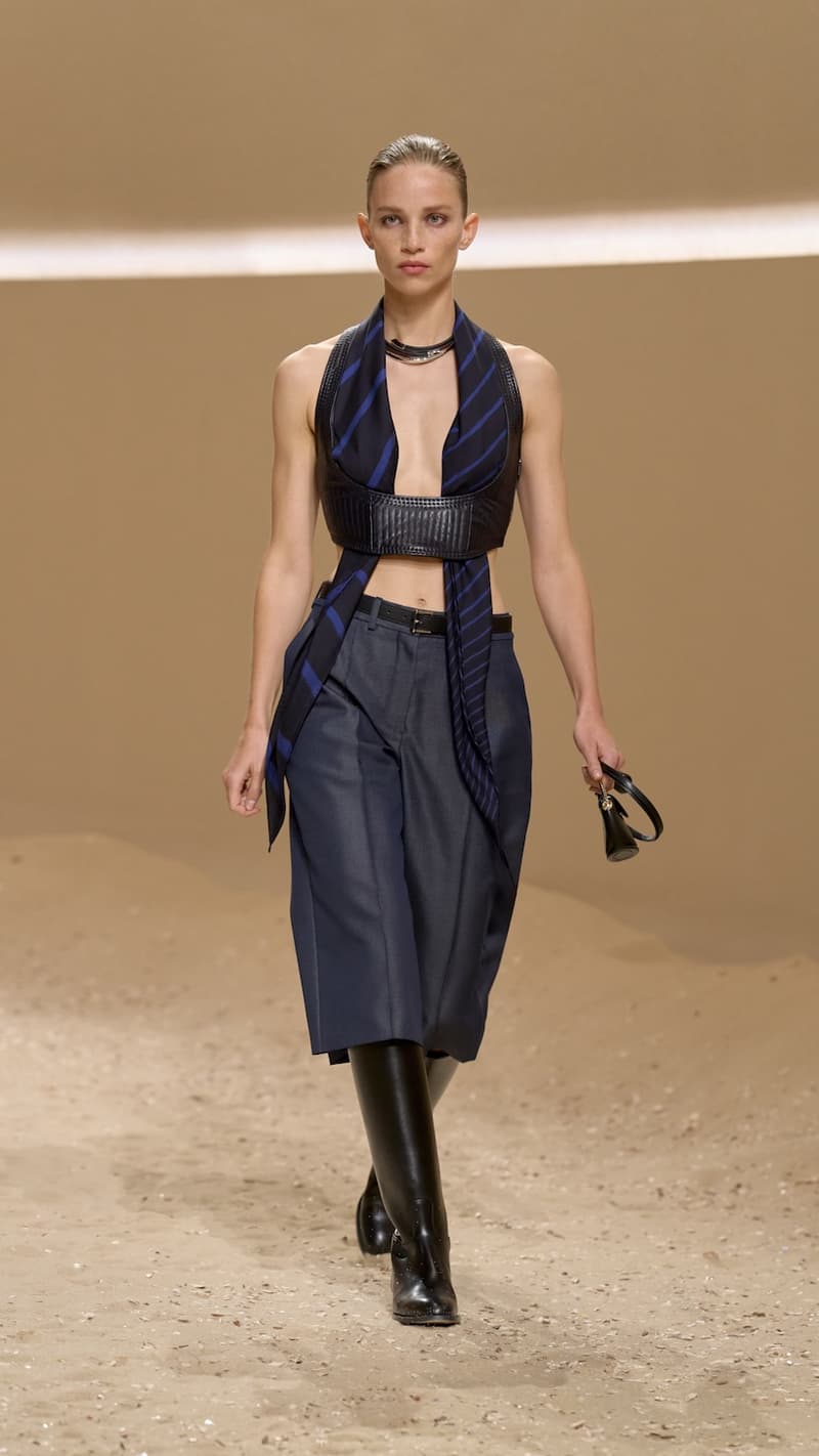 Hermès scarf tips 2026 spring summer pfw how to