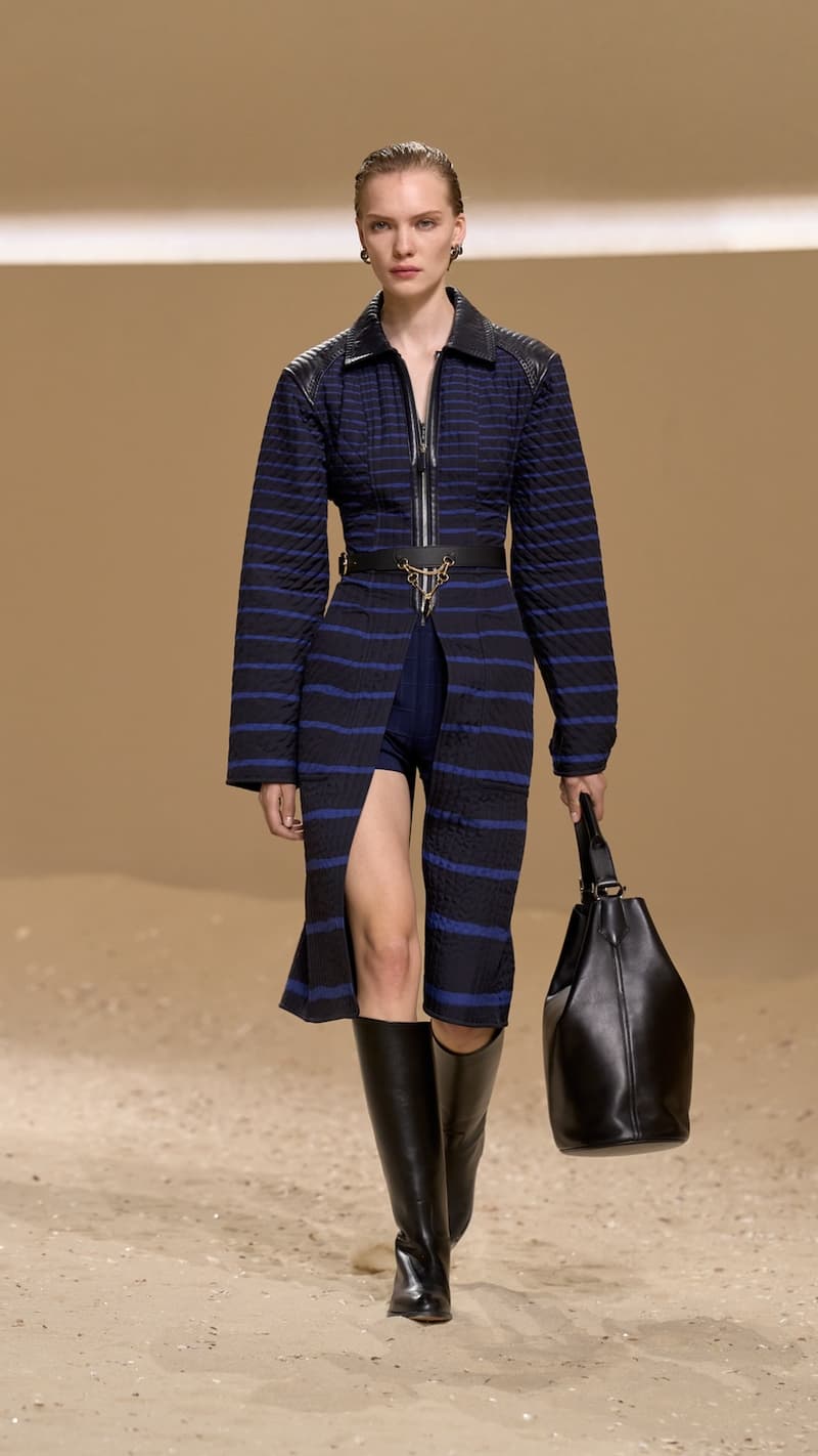 Hermès scarf tips 2026 spring summer pfw how to