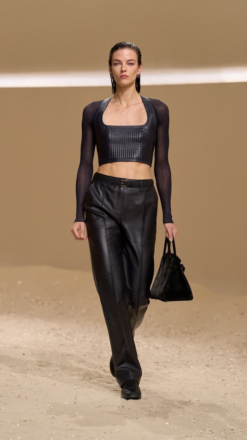 Hermès scarf tips 2026 spring summer pfw how to