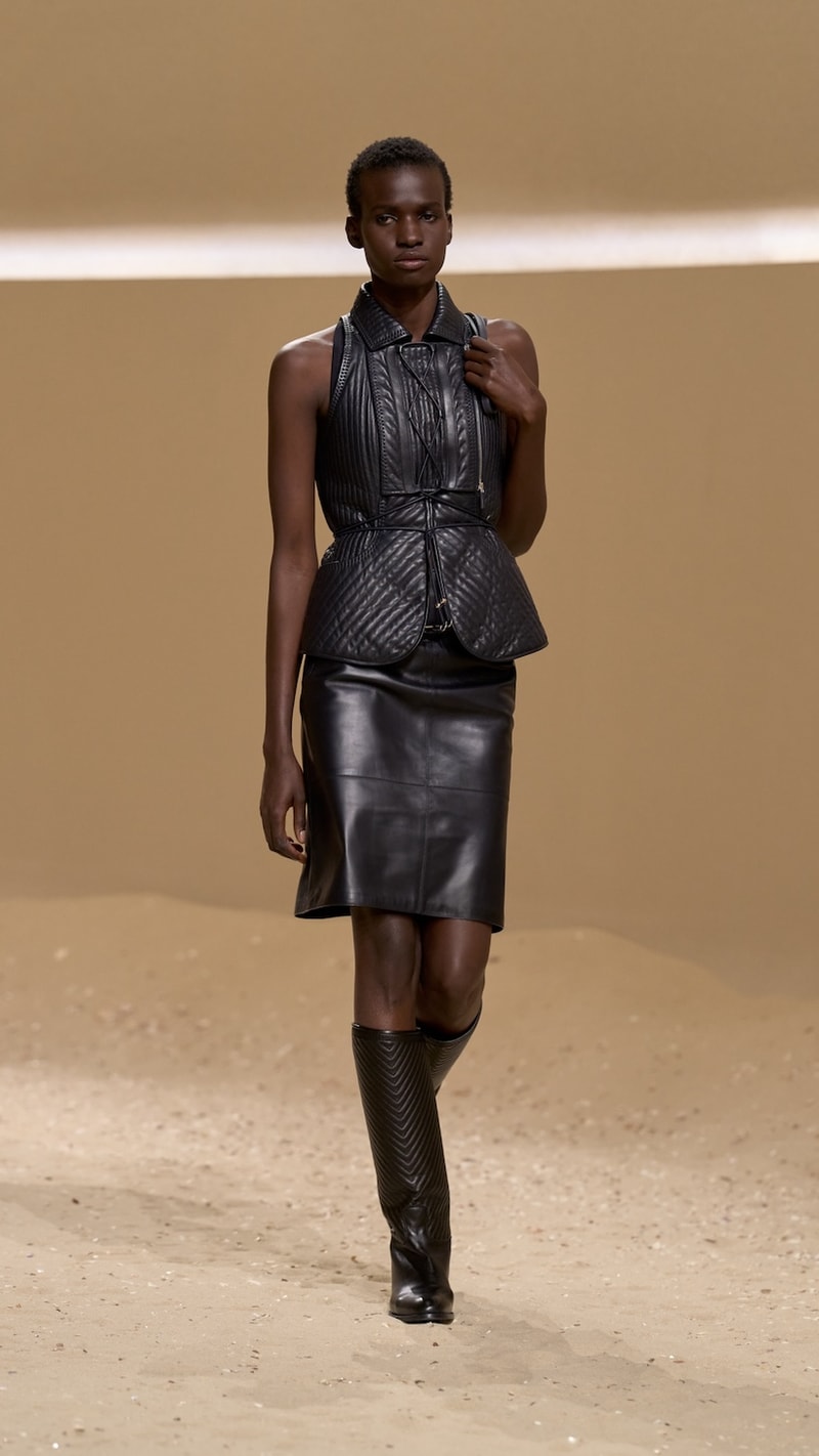 Hermès scarf tips 2026 spring summer pfw how to