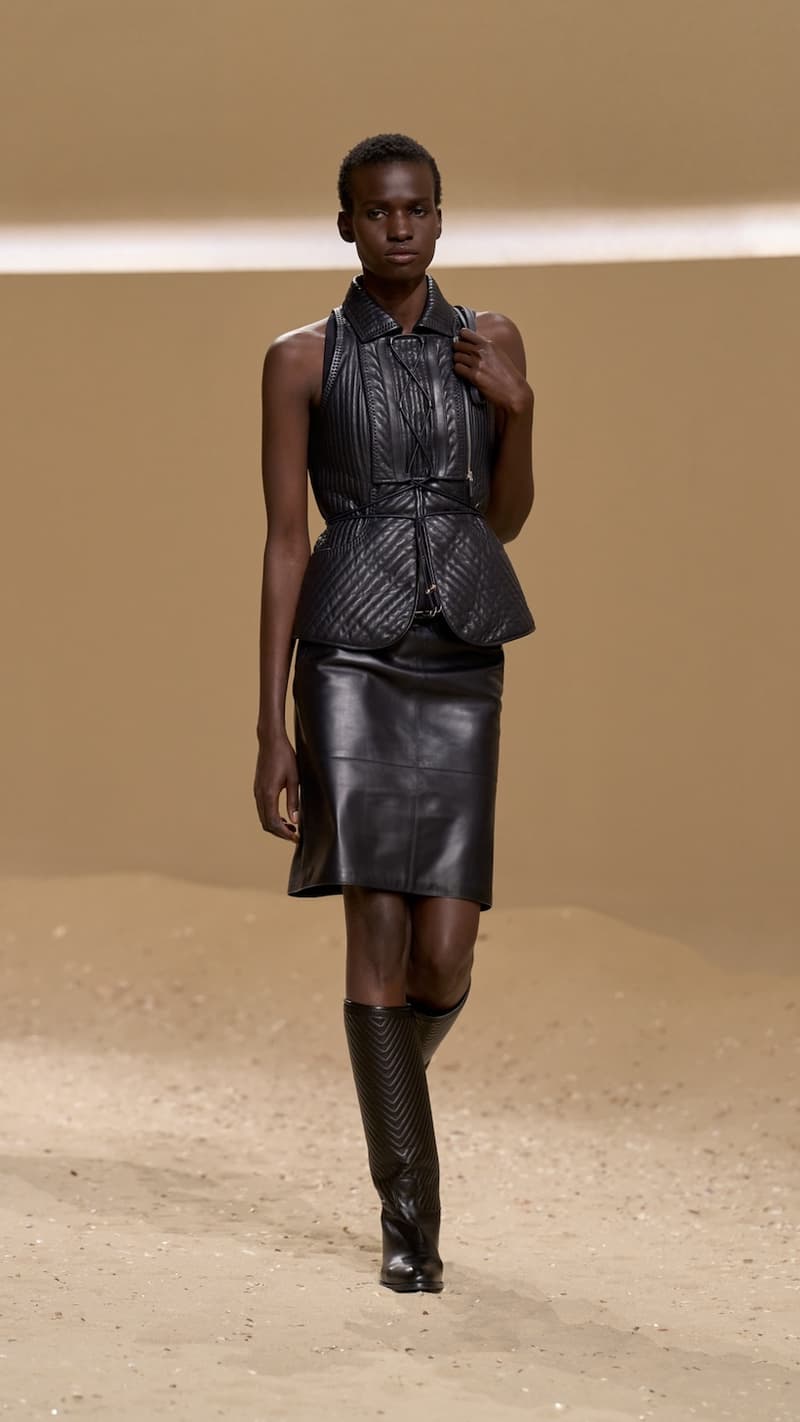 Hermès scarf tips 2026 spring summer pfw how to