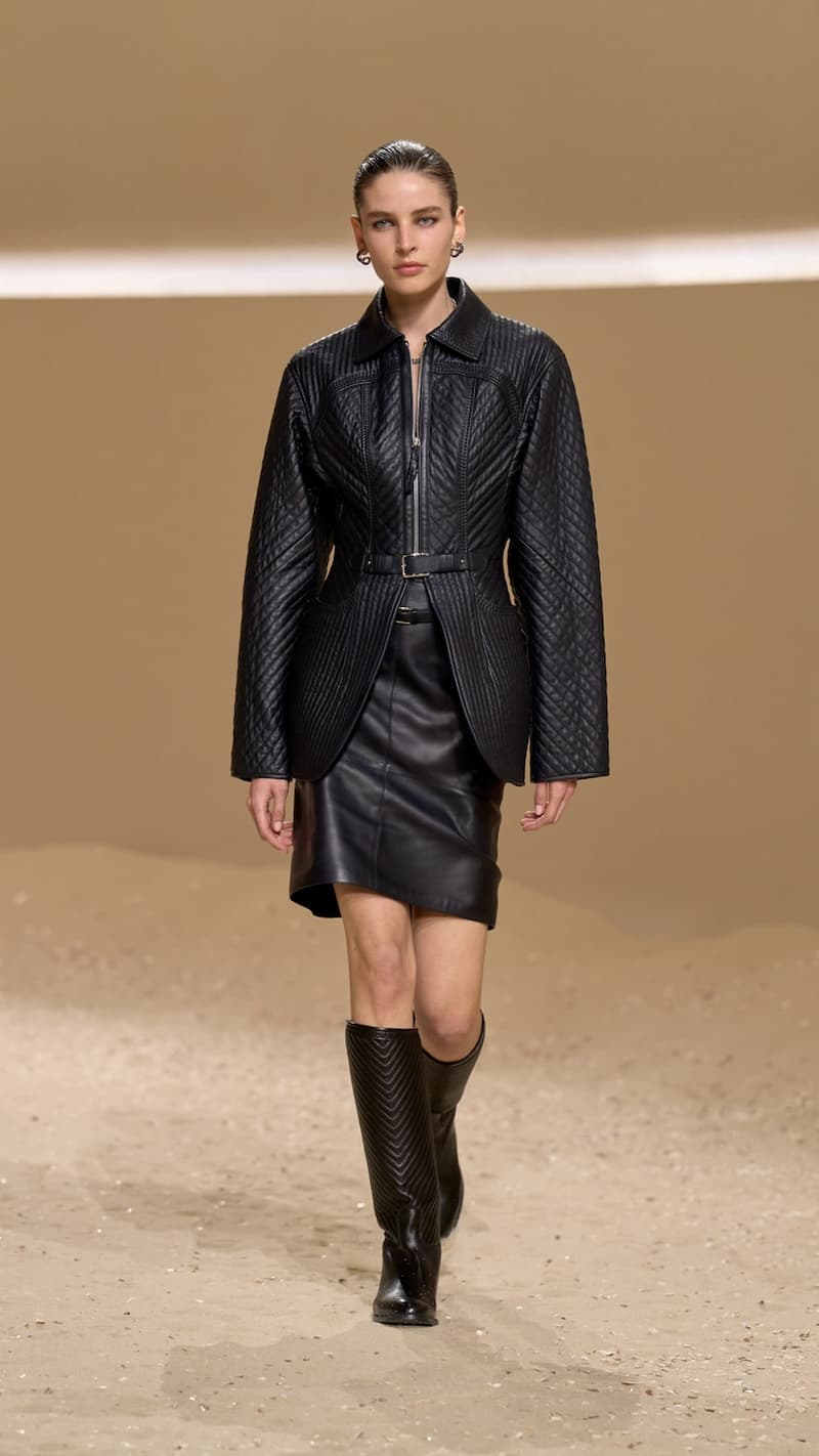 Hermès scarf tips 2026 spring summer pfw how to