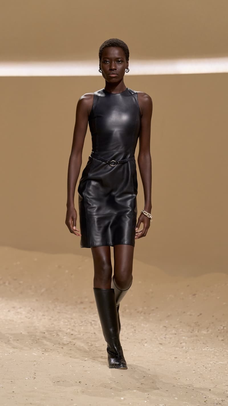 Hermès scarf tips 2026 spring summer pfw how to