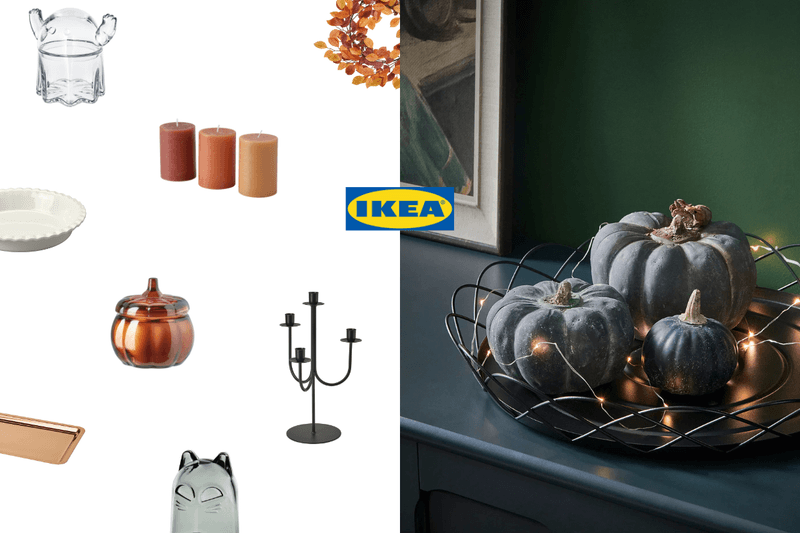 萬聖節的居家佈置懶人包：蠟燭、吊飾、餐盤 ... 在 IKEA 購入 10+ 可愛新品！