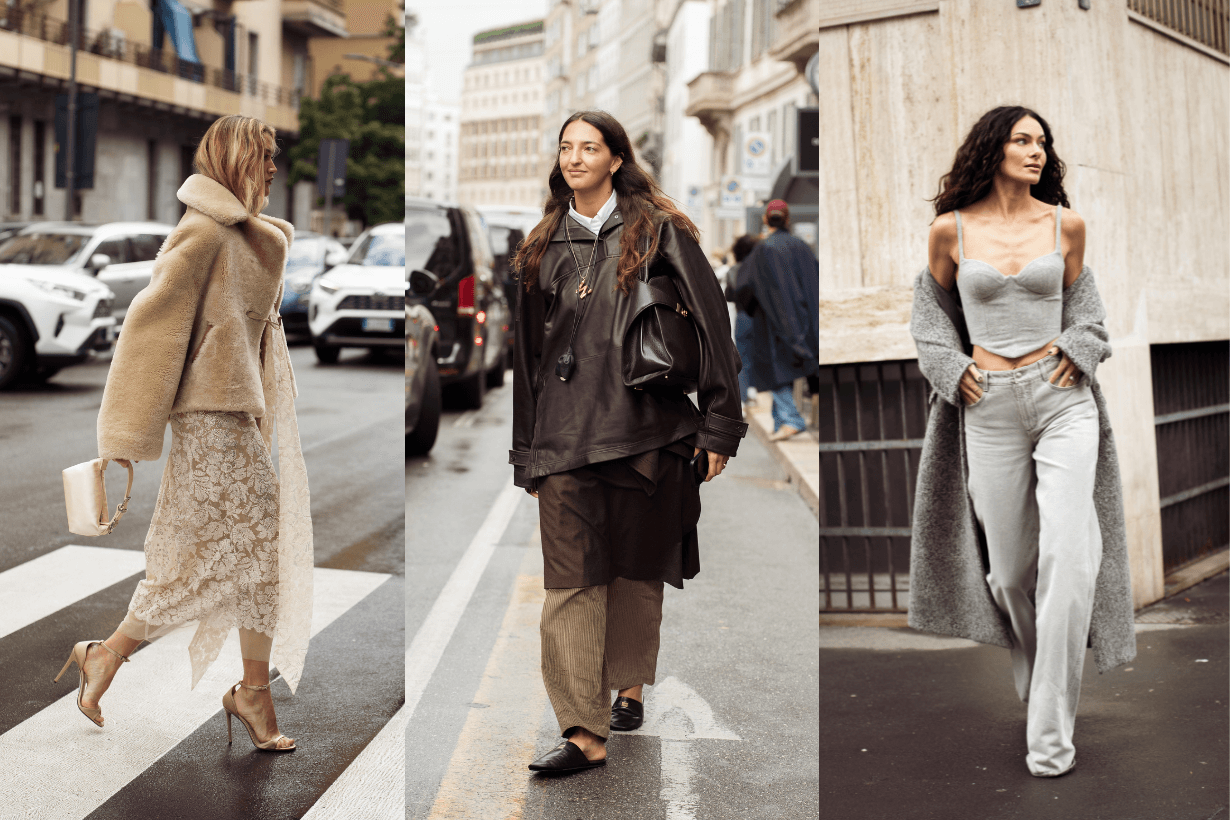 MFW milan fashion week Streetsnaps Spring Summer 2026 1