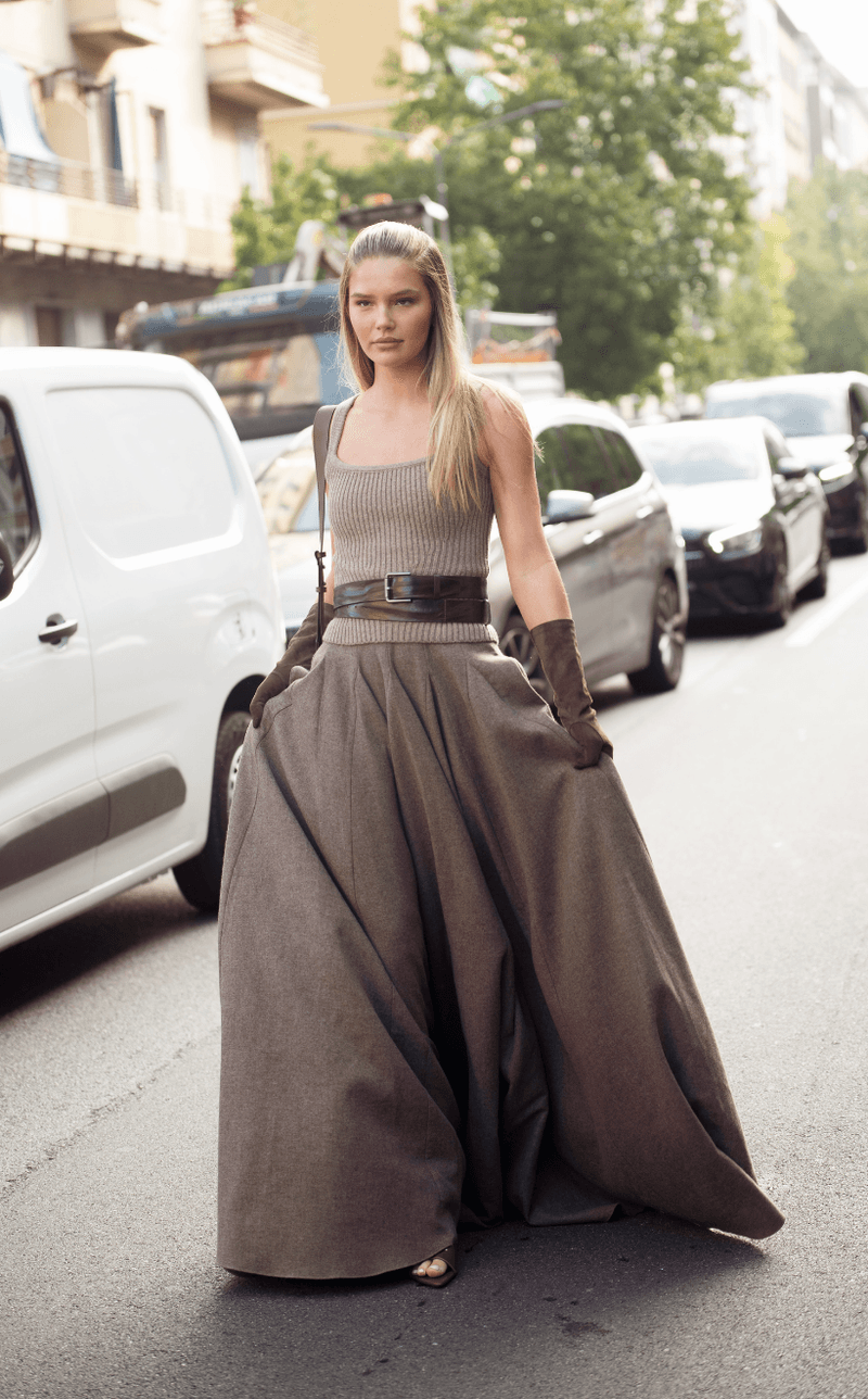 MFW milan fashion week Streetsnaps Spring Summer 2026 1