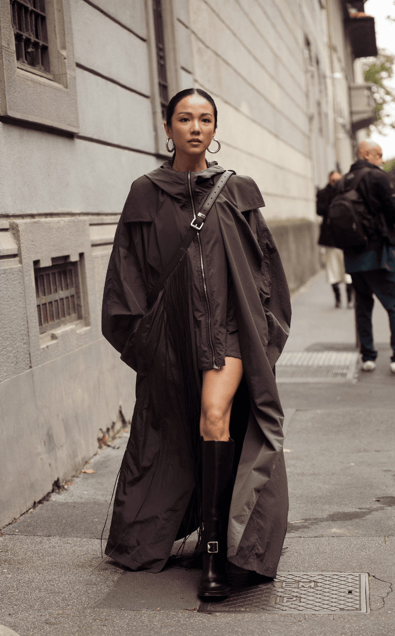 MFW milan fashion week Streetsnaps Spring Summer 2026 1