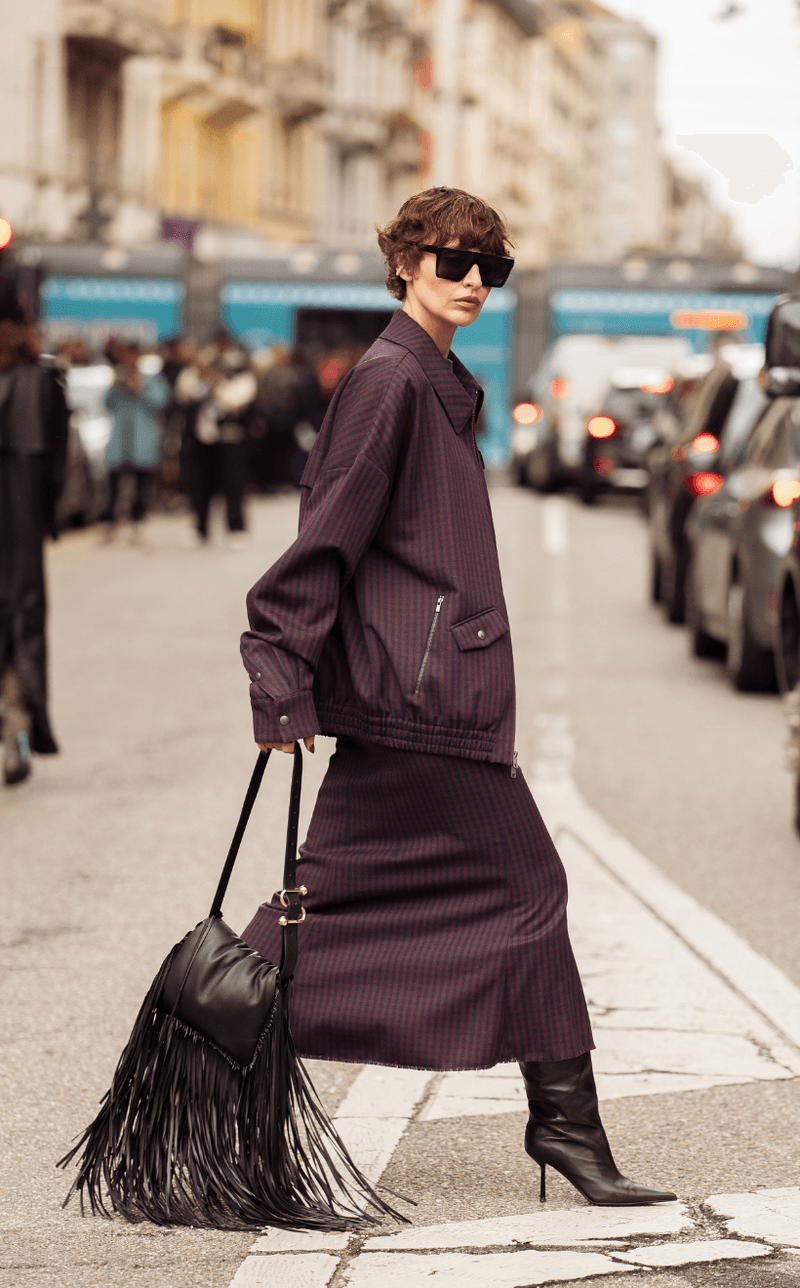 MFW milan fashion week Streetsnaps Spring Summer 2026 1