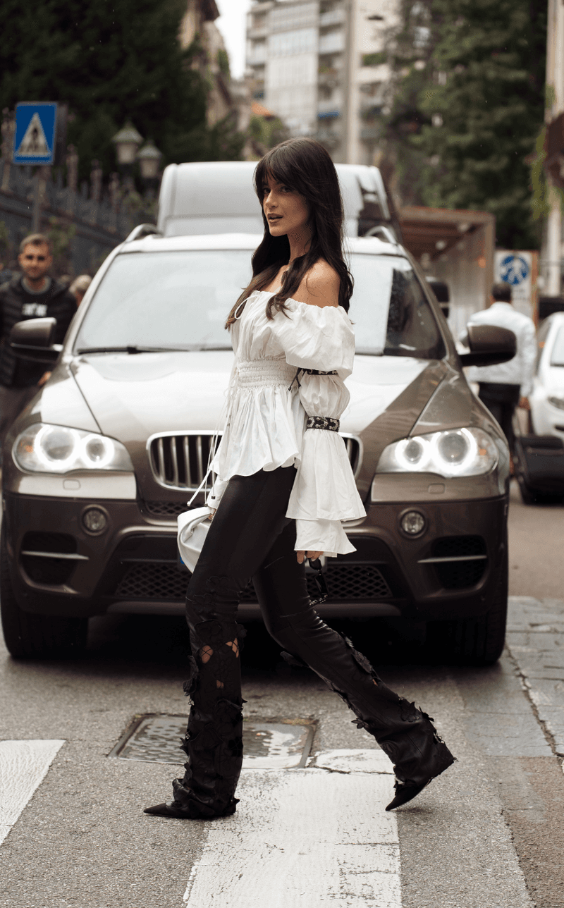 MFW milan fashion week Streetsnaps Spring Summer 2026 1