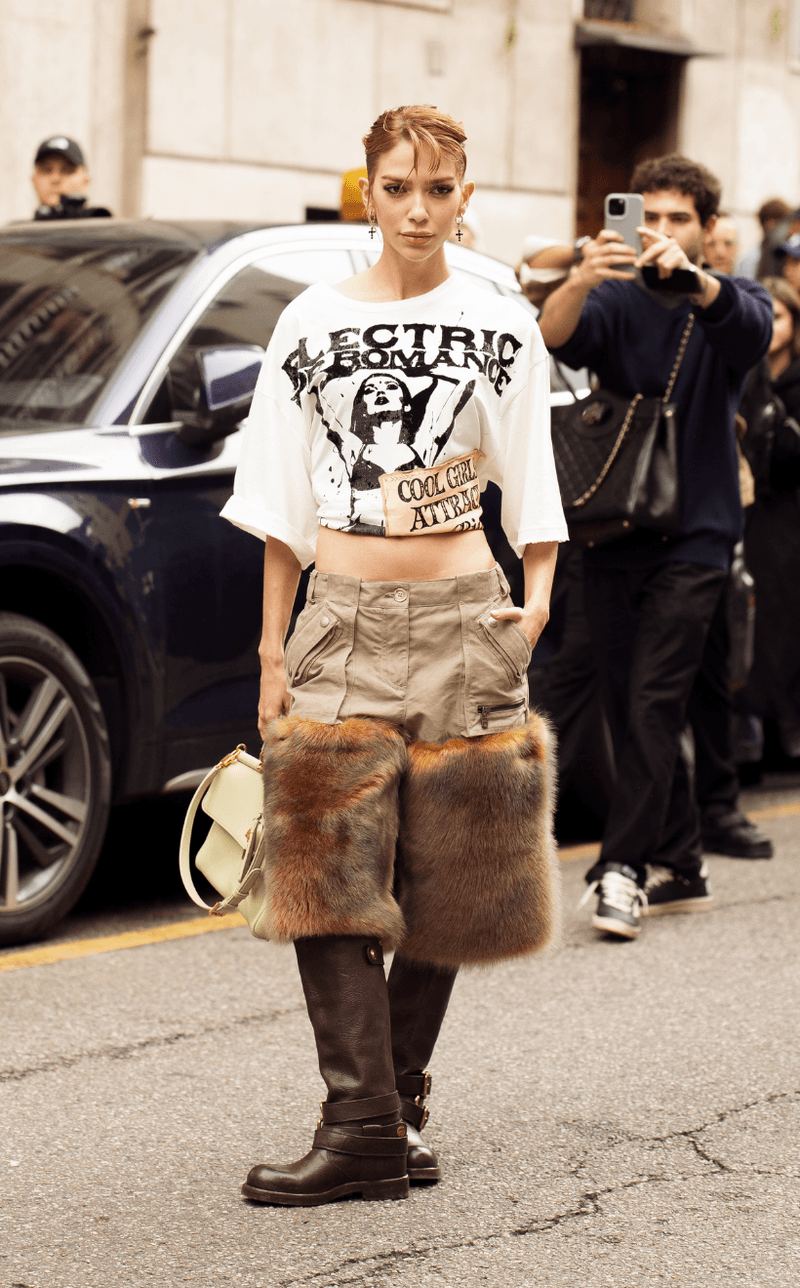 MFW milan fashion week Streetsnaps Spring Summer 2026 1