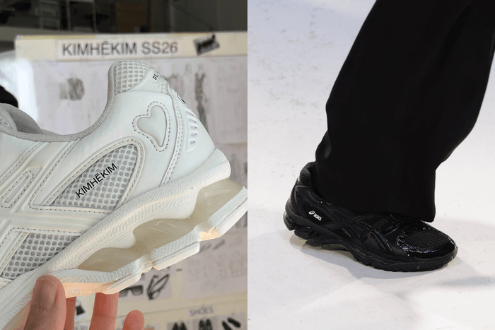 時裝週上再度引起矚目:韓國設計師品牌 KIMHĒKIM × ASICS 又一雙聯名波鞋必收!