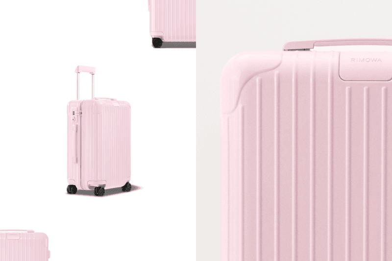RIMOWA Ballerina Pink Essential Cabin Check-In L Trunk Plus release info