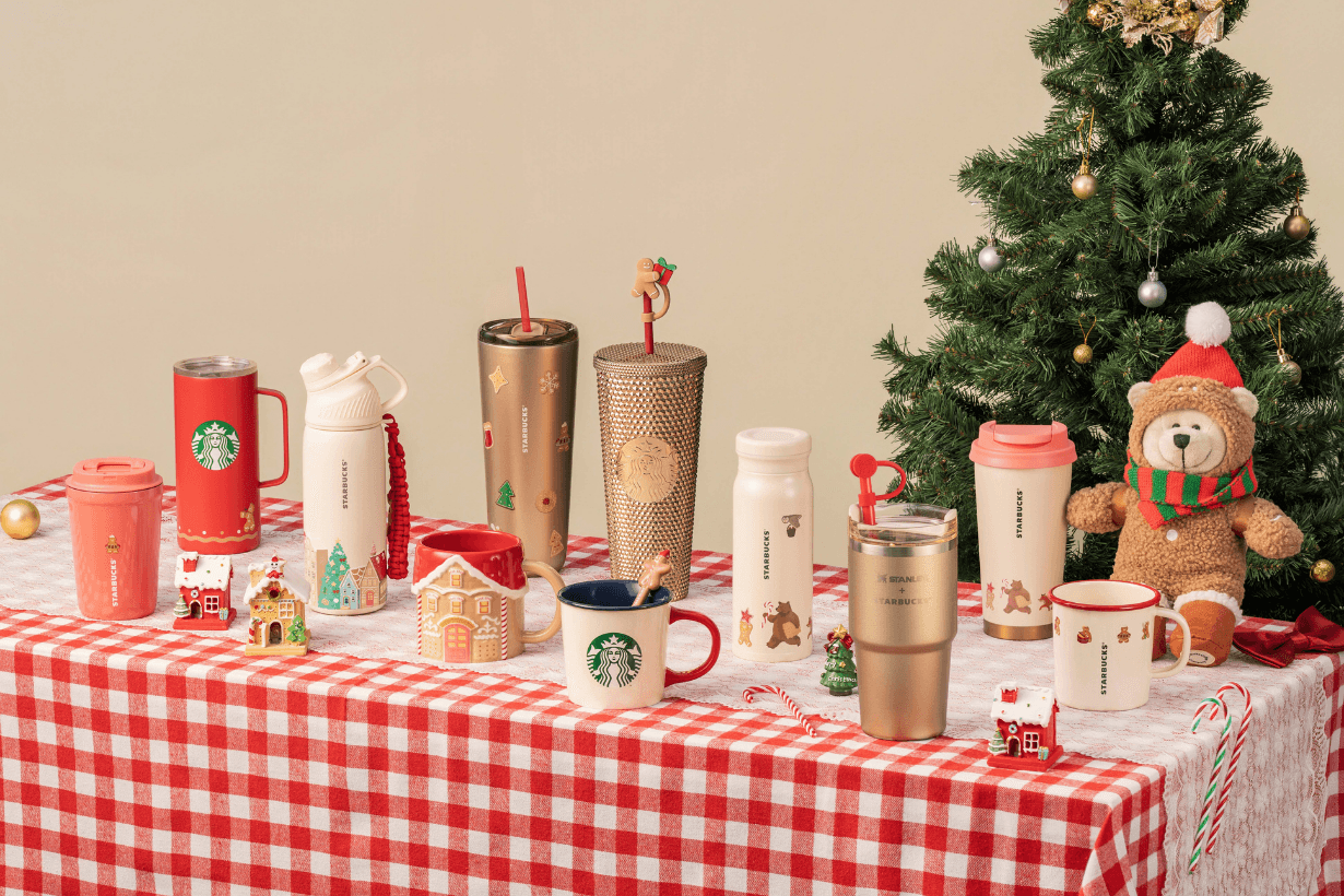 Starbucks 2025 Christmas Collection Invite Joy