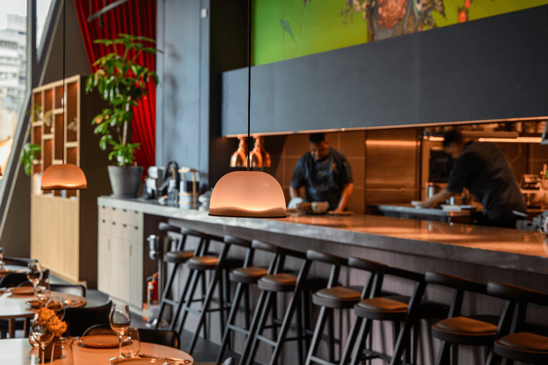 Summer Flowers Dining Room Daan Taipei Taiwan