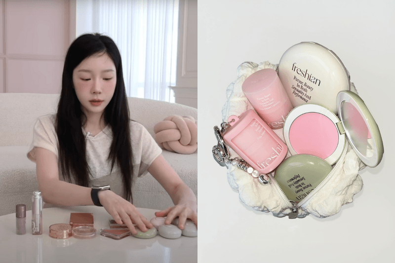 偷偷筆記太妍的化妝包愛用品：freshian、Peripera、Dior、clio ... 9+ 腮紅每款都很燒！