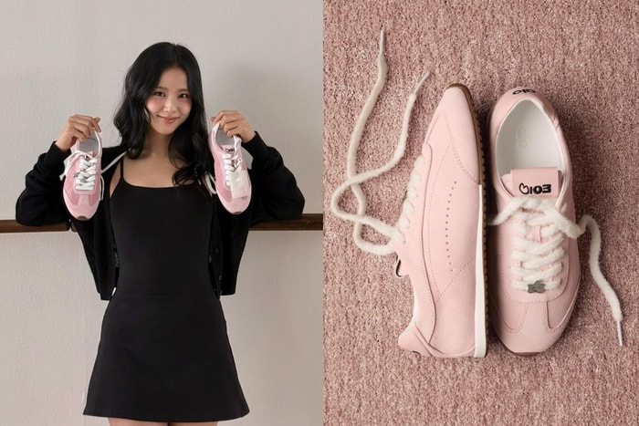預計一上架即斷貨:Alo X Jisoo 生日專屬聯乘 Sunset Sneaker,粉嫩色調讓你少女心爆發!