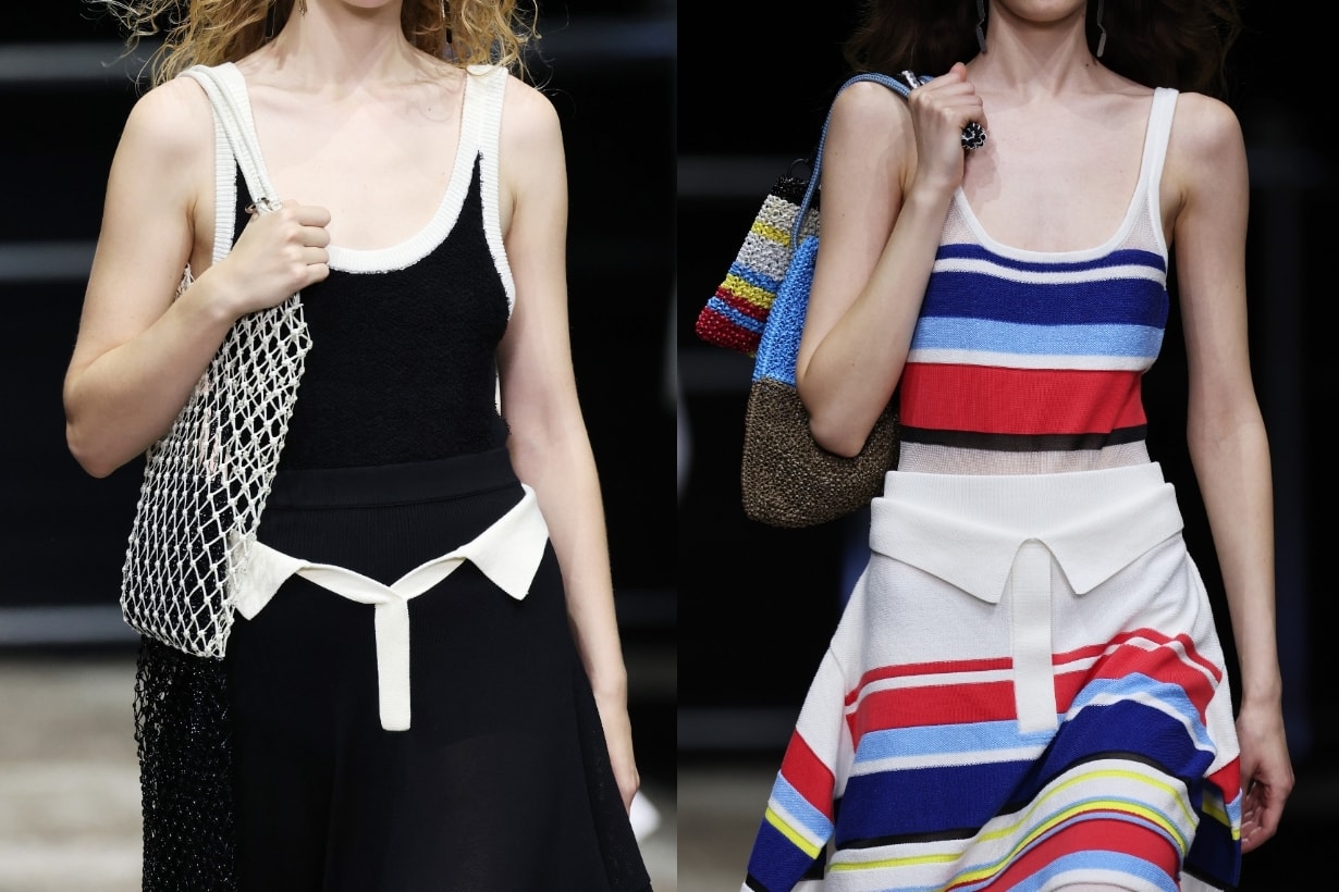 ANTEPRIMA SS26 大秀變成一場藝術展，POLO 衫穿在腰間、WIREBAG 變成雙面鏡…