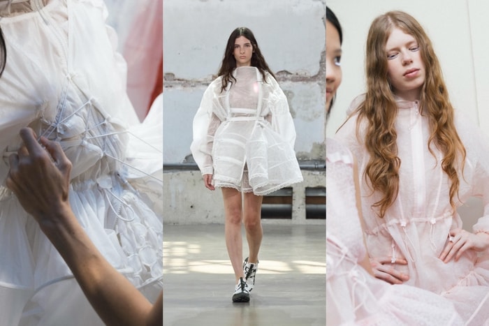 #PFW:Cecilie Bahnsen 2026 春夏系列聯手 The North Face,打造出「少女感戶外風」!