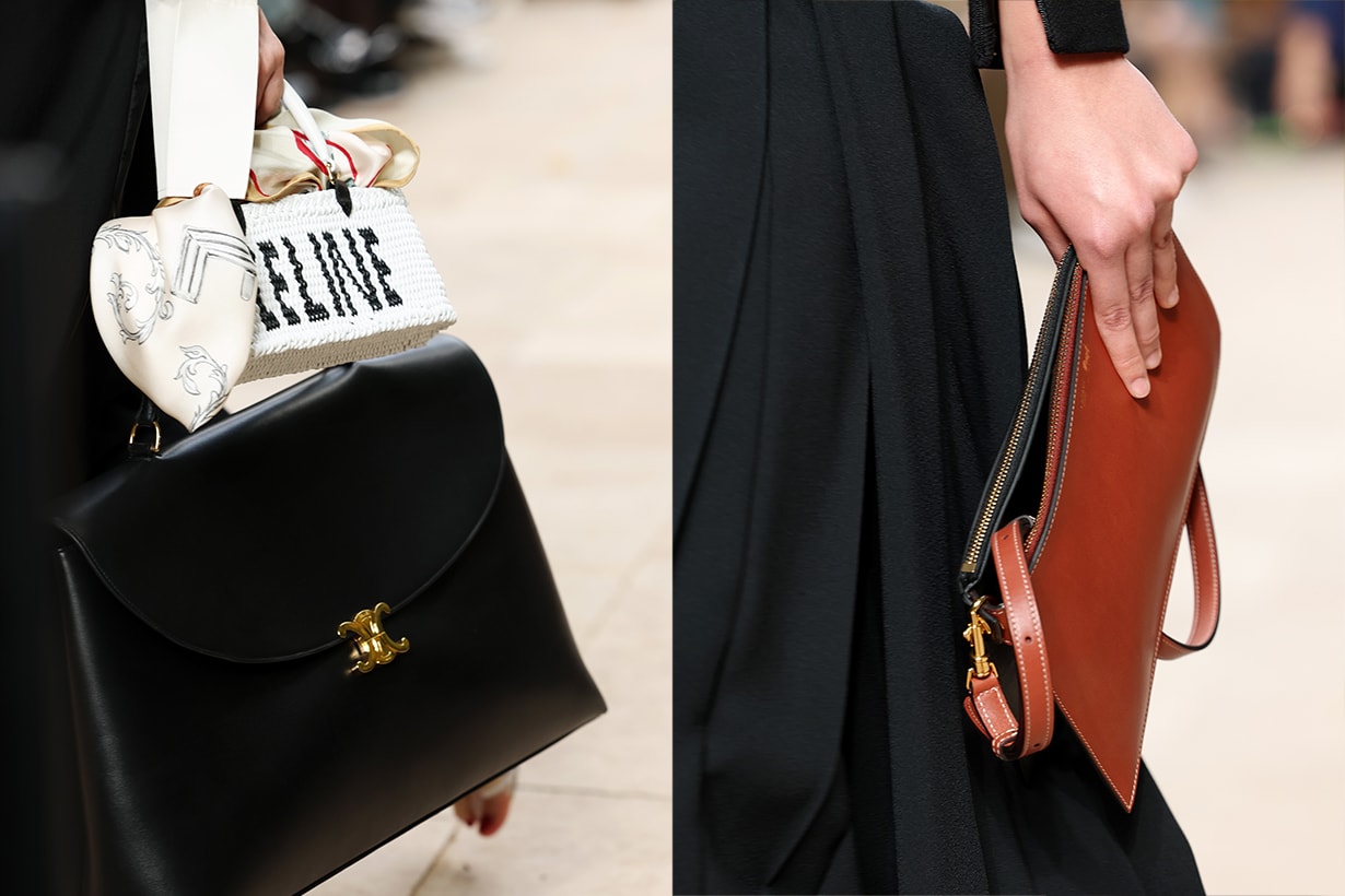 celine Handbags Michael Rider pfw monogram triomphe 2026 spring summer
