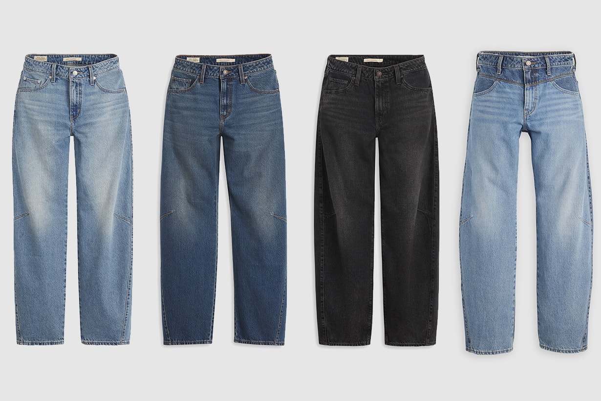 levi's baggy dad barrel super jeans 2025 fall winter