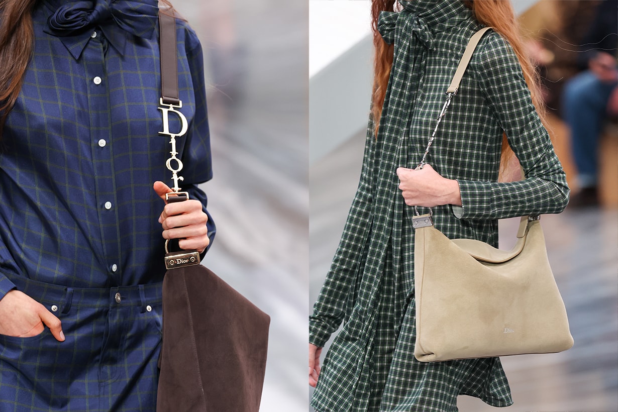 dior jonathan anderson handbags highlight 2026 sprin summer first collection lady knot