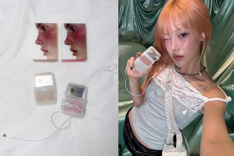 韓國女生近期最愛：Entropy 的 MP3 設計腮紅讓人一眼心動！