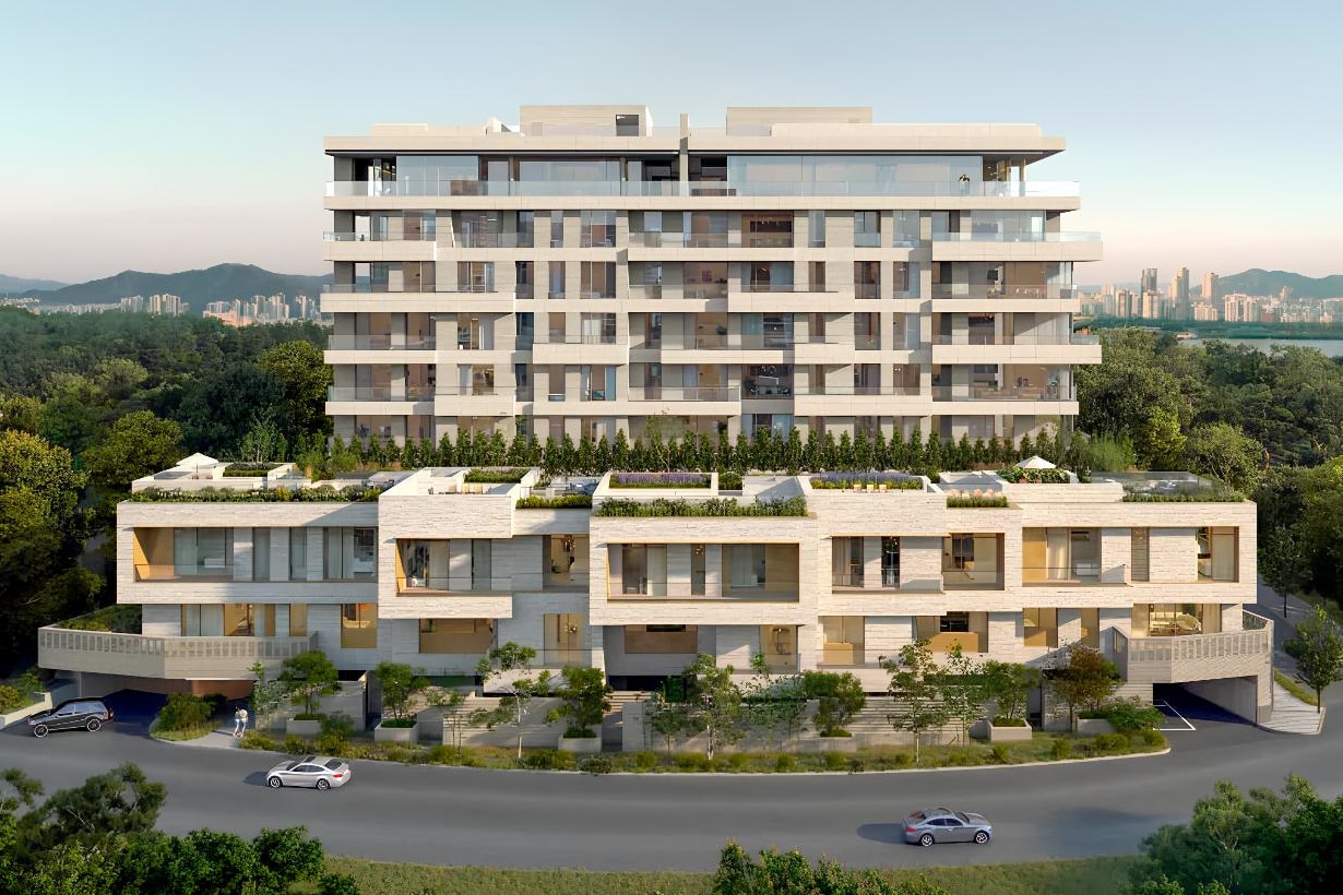 jisoo L’ARBRE 27 seoul new house price where